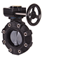 BYV Series Butterfly Lugged Valves - Gear Operated